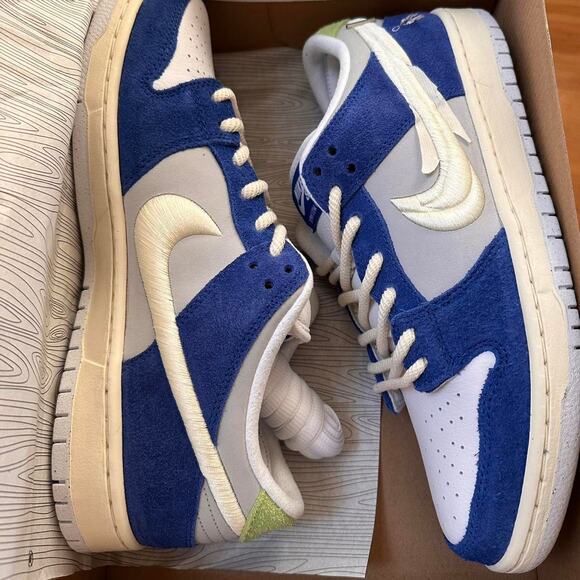 Nike Sb Dunk Low Pro Fly Streetwear Gardenia - Picture 8 of 8